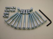 Bed / cot bolts 12 sets of M6