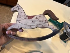 Vintage Rocking Horse Wooden