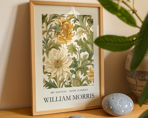 William morris yellow white - william,