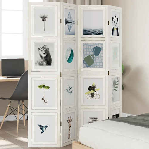 Room divider panel solid - 4-panel,