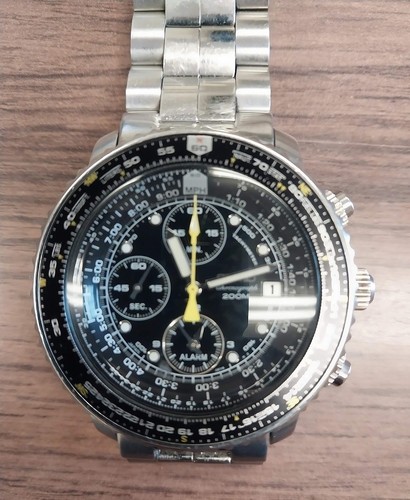 Seiko men flight alarm - men's,