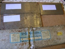 Gauge  plate assorted