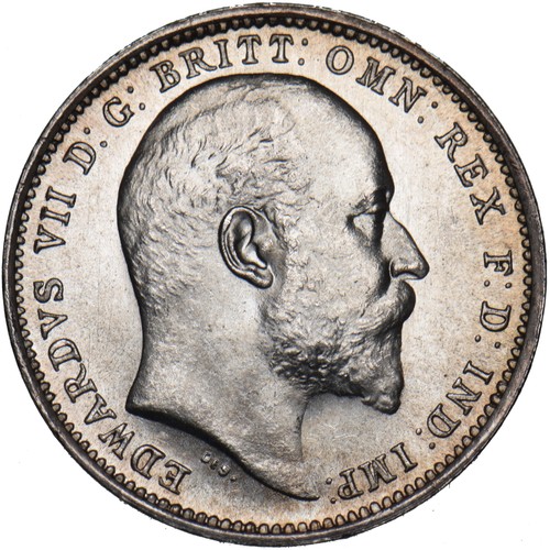 1908 maundy fourpence edward - maundy,