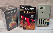 Blank VHS Tape -2 x  SONY