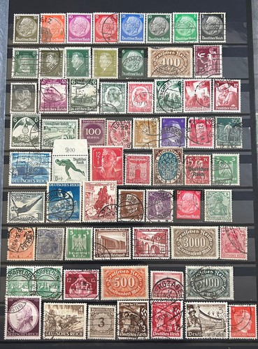 German stamps lot - lot, of
