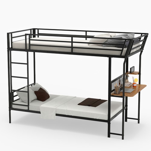 Gymax bunk bed single over - gymax,