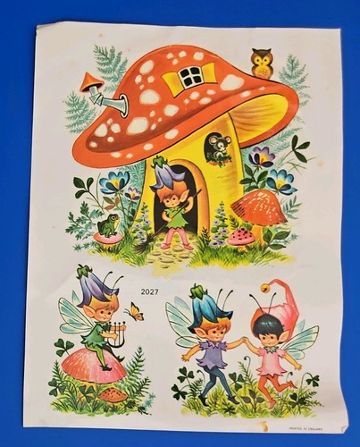 Vintage 1960s waterslide - 1960s, decal