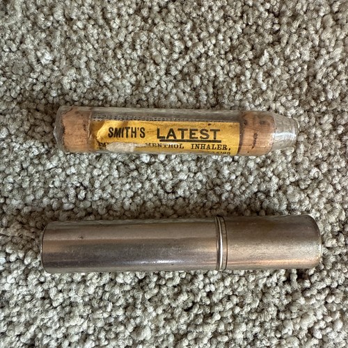 Vintage empty menthol - , inhaler