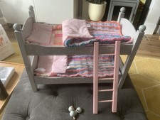 Bunk Beds For Our Generation Dolls with bedding 