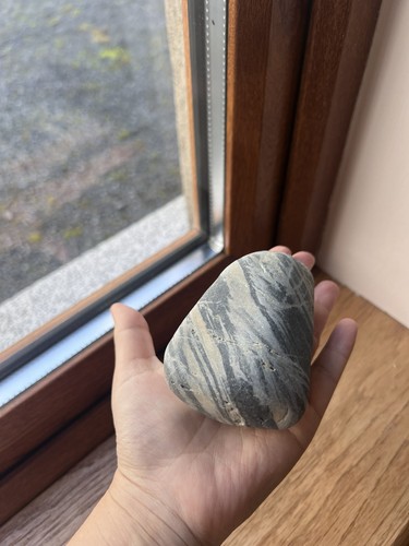 Large banded natural - large,