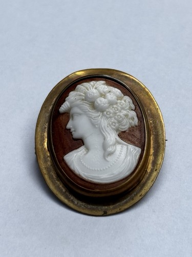 Vintage cameo brooch exquisite - vintage,
