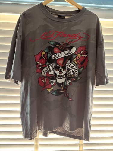 Hardy grey shirt xl love - grey,