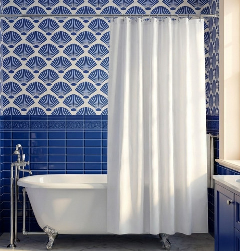 Croydex white textile shower - croydex,
