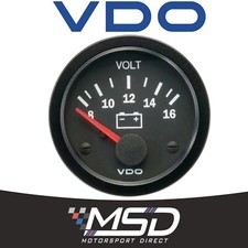 VDO Voltmeter 8-16V Volt Range