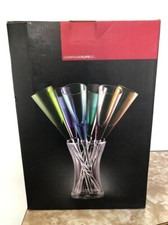 6 Champagne Flutes, footless