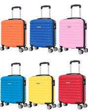 45X36X20 Cabin Case Hand Luggage Carry on Suitcase 4 Wheel Lightweight Cabin Bag