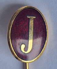 Antique Edwardian Monogram "J"