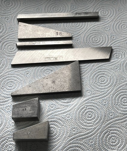 Job lot angled slip - lot, 7x