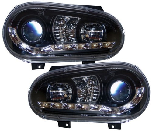 Golf mk4 black drl led - golf,