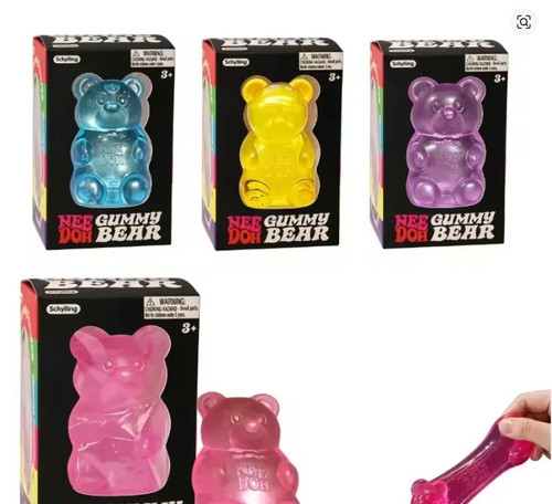 Needoh gummy bear - bear, sensory