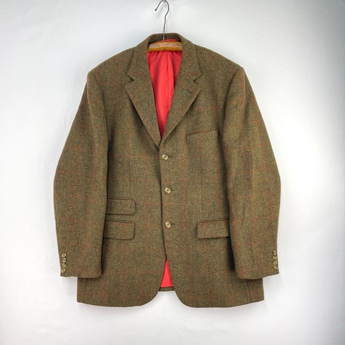 Alan paine tweed blazer - tweed,