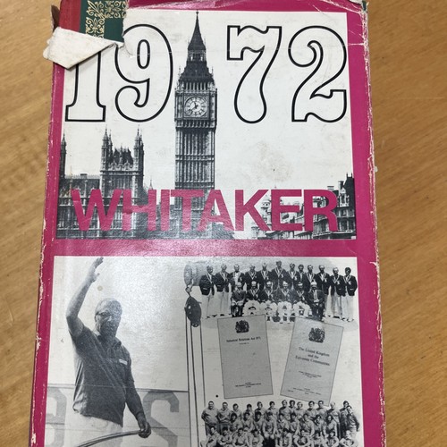 Whitakers almanack 1972 - almanack,