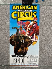 American Two Ring Circus (Hoffman) poster 1990 - Portadown, Armagh, Ireland