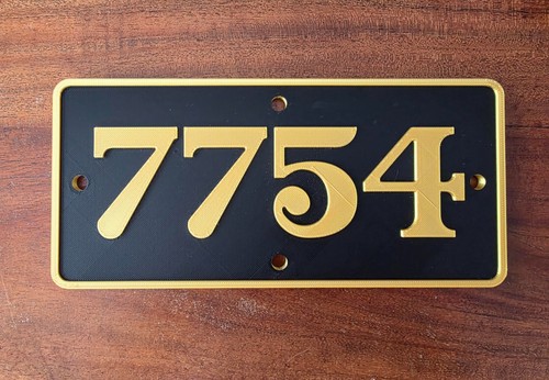 Replica gwr cab - cab, number