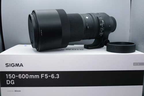 Sigma 150 600mm - 150–600mm, f/5–6.3