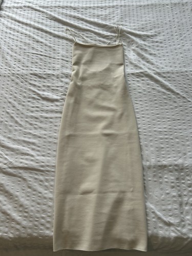 New zara cream backless - zara,