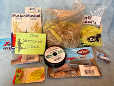 Sea fishing bundle Mustad Muppets, Orvis Saltwater line, Shrimp, Hooks