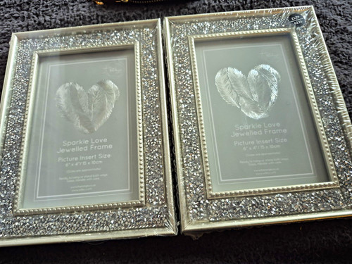 Sparkle love jeweled frame - sparkle,