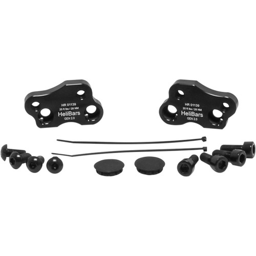 Helibars handlebar risers - handlebar,