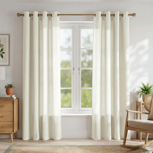 Pony dance linen curtains - dance,