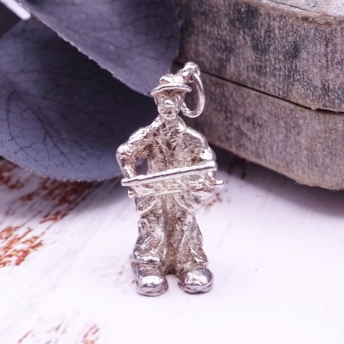 Vintage sterling silver - , clown