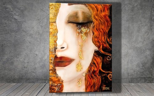 Gustav klimt freyas golden - gustav,