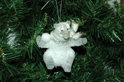 Polar bear christmas - christmas, ornament