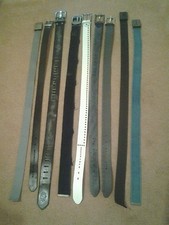 9 mens assorted belts, size 30