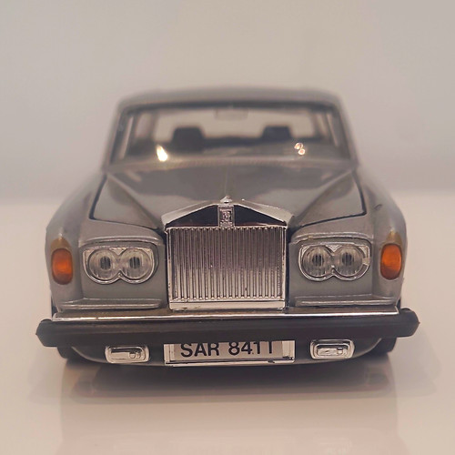Rolls royce silver - rolls-royce, silver/black