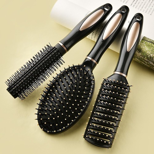 Round hair brush - hair, blow