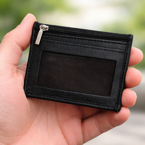 Slim minimalist wallet front - wallet,,