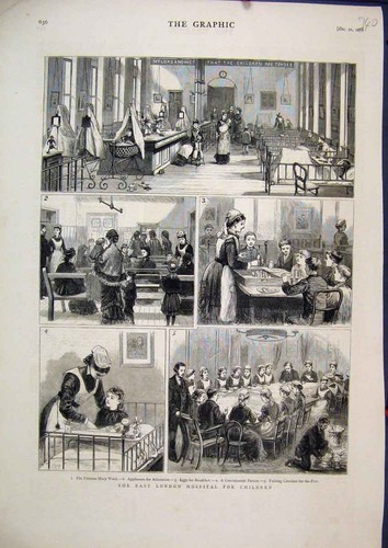 Original old antique - original, print