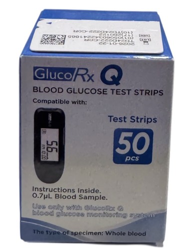 Glucorx blood glucose - glucorx, q