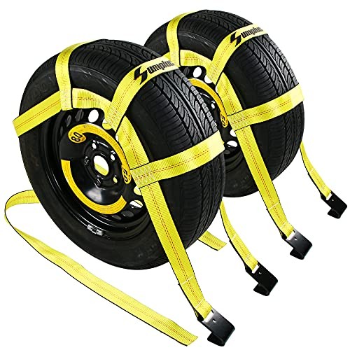 Tow dolly basket straps with - dolly,