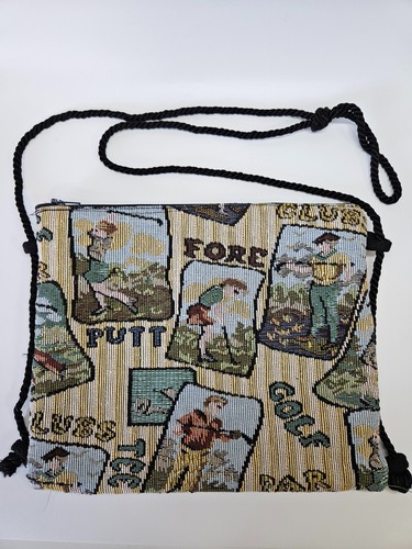 Vintage golf tapestry - vintage,