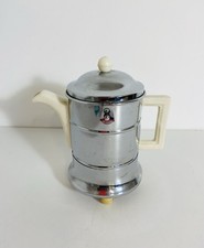 Everhot Vintage Insulated Beaten Chrome Effect Coffee Pot 8 Inches