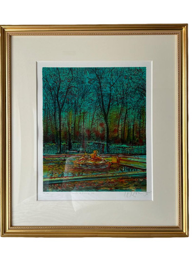 Jean carzou the fountain - carzou, “the