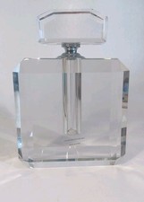 Crystal Glass & Chrome Large