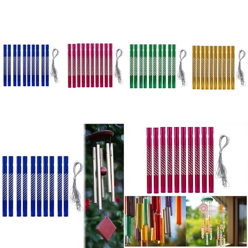 10pcs aluminum wind chime - 10pcs,
