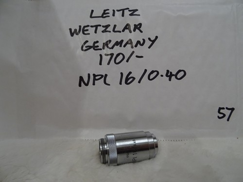 Leitz wetzlar germany npl - ,